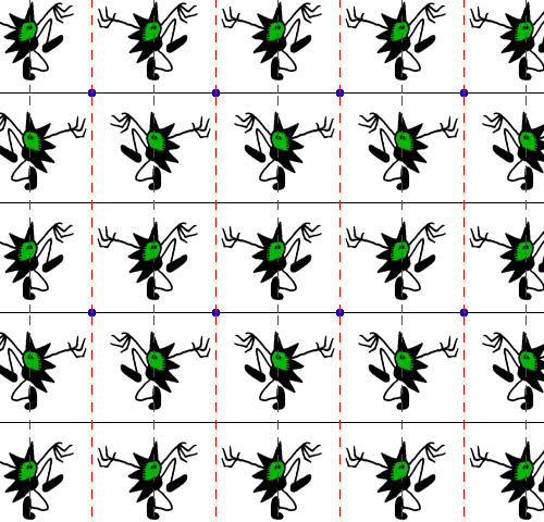 Cell wrapped to form a torus